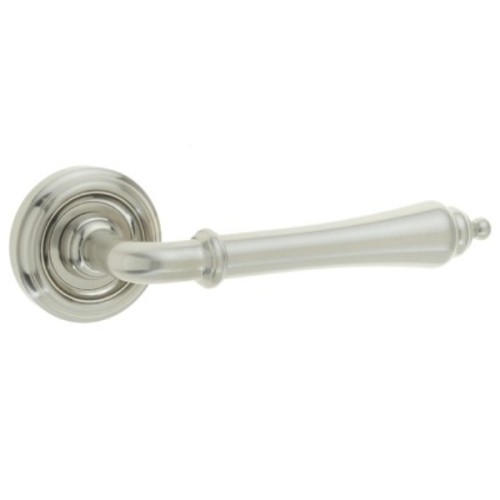 CAMILLE LEVER HANDLE ON ROUND ROSE